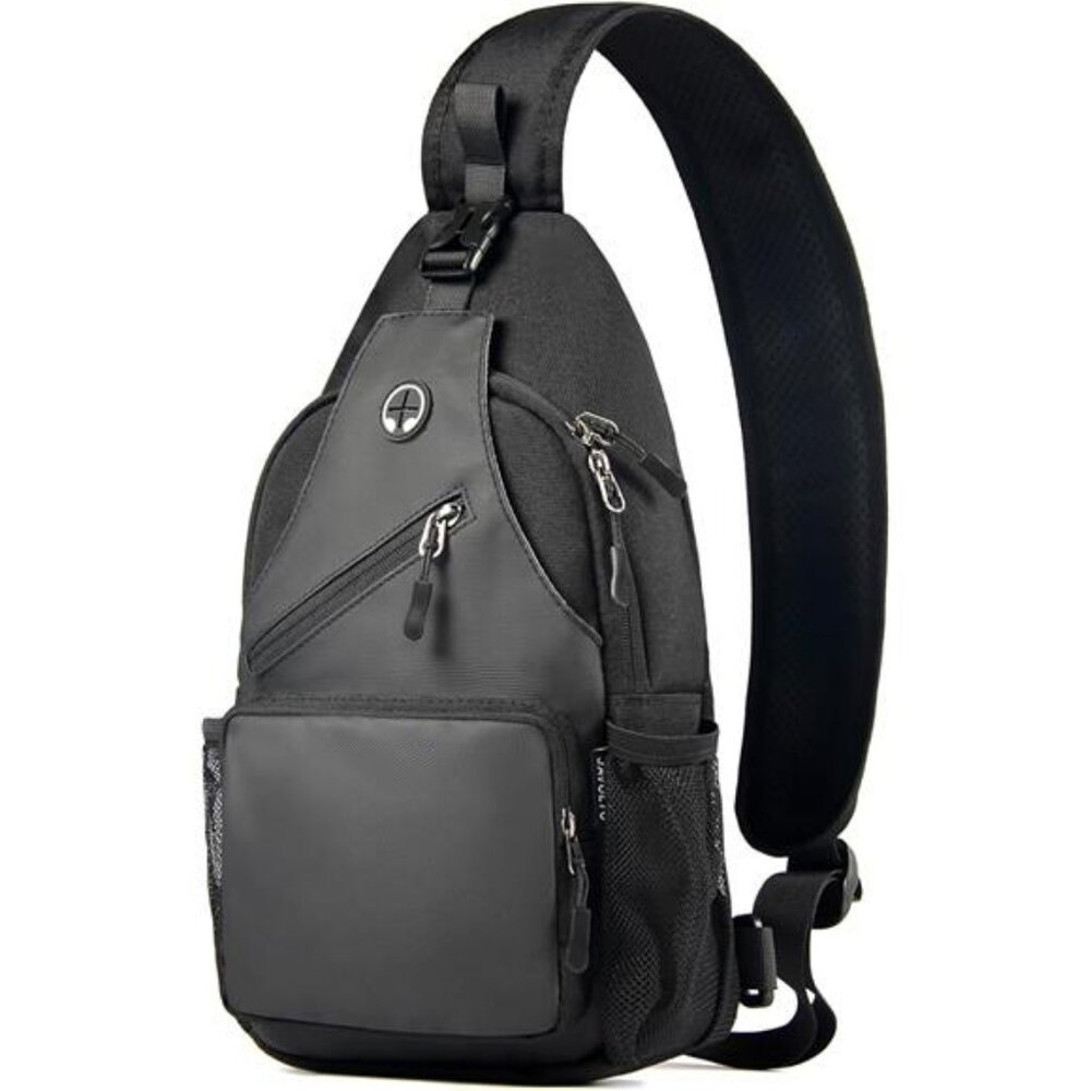 Crossbody Sling Bag for Men with Adjustable Shoulder Strap Shoulder Backpack